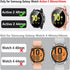 GEAK Compatible with Galaxy Watch Active 2 Case 44mm,3 Pack Soft Full Cover Screen Protector Case for Samsung Galaxy Active 2 Smartwatch Bands 44m...