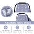 Muslin Baby Car Seat Canopy, Metplus Infant Carseat Cover - Extra Wide Universal Fit, Lightweight Breathable Soft for Babies Girls Shower Gift (Ar...