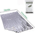 Outdoor Aluminum Foil Warming Blanket for Wilderness Survival, Camping, Easy Tenting - Rain and Sun Protection - Reflective Warming First Aid Alum...
