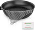 AMAGABELI GARDEN & HOME 10”x10” Stainless Steel Cast Iron Cleaner Chainmail Scrubber for Cast Iron Pan Skillet Cleaner for Dishes Cast Iron Pot Co...