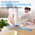 20 PCS Reusable Vacuum Sealer Bags for Food & Snack Storage, Meal Prep & Sous Vide, BPA Free Vacuum Zipper Bags, Freezer & Microwave Safe, Size 8"...