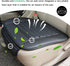Car Seat Bottom Cover, Semi-Wrap Non-Slip Leather Car Seat Cover, Comfortable Breathable Auto Front Seat Bottom Cushion with Pocket, Universal Int...