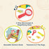 B. toys – 9pc Toy Microscope Set – Sticker Book – Magnifying Glass & Tweezers – 3 Toy Bugs – 4 Years + – Little Explorer Pack...