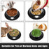 3Pcs Cat Bowls Non-Slip Stainless Steel Small Cat Food Bowl Unbreakable Thick Rubber Base Easily Clean Lovely Color...