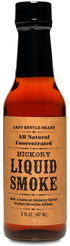 Lazy Kettle Brand All Natural Liquid Smoke | Perfect for Flavoring Meat | Hickory | Used to Flavor Beef Jerky, Steak, Fish, Cheese, Sauces and Mor...
