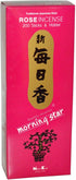 Nippon Kodo, Morning Star, Rose Incense, 200 Sticks & Holder...