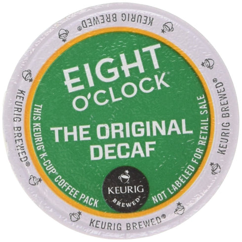 Eight O'Clock Coffee Original Decaf Coffee - 18 ct...