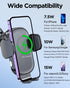 Wireless Car Charger, Lekente 15W Qi Fast Charging Car Phone Mount | Auto-Clamping Air Vent Car Cell Phone Holder for iPhone 15/14 /13/12 /11 /X/X...