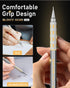 Nicpro Blocky Gear 0.9 mm Mechanical Pencils Set in Case, 3 Pack Metal Pencil 8 Tube with Lead Refills 0.9mm (HB 2B), 3 Erasers for Professional &...