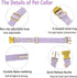 Babole Nylon Dog Collars Lavender for Small Puppy Dog,13 Colors,Adjustable Soft Comfortable Pet Collars with Safety Metal Buckle for Medium Large ...
