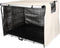 Double Door Dog Crate Cover Wire Dog Cage Cover Waterproof Durable Lightweight 420D Polyester Pet Kennel Cover Indoor Outdoor Protection Cage Cove...