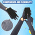 3 Pairs UV Long Sun Gloves Women's Touchscreen Arm Sun Driving Gloves Non Slip Full Finger Protective Gloves UPF 50+ for Outdoor Sports Cycling...