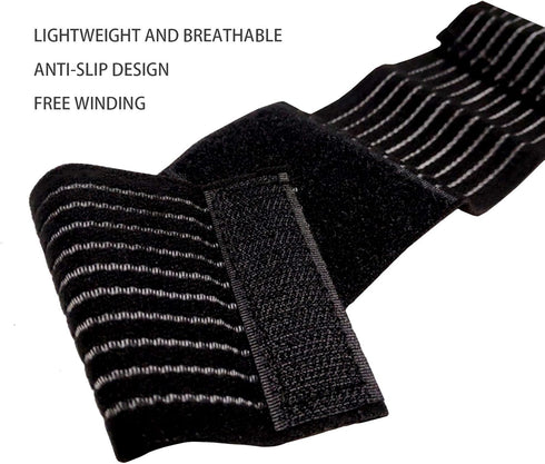 2 Pack Wrist Wraps for Working Out,Arthritis Hand Support Bands,Lightweight Wristband for Men Women,Compression Band-Breathable Wristguard-for Fit...