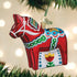 Old World Christmas Swedish Dala Horse Glass Blown Ornaments for Christmas Tree...