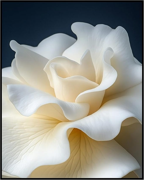 Posterizer 1 pcs-delicate rose petals close up photo -3-Floral & Botanical Art Gifts for Women Decor for Home & Office- unframed wall art...