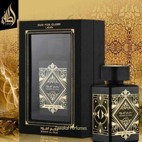 Lattafa Perfumes Bade'e Al Oud Oud for Glory Eau De Parfum Spray for Unisex 3.4 Ounce...
