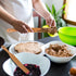 Skinny Wooden Spurtle for Sourdough Starter, Spreading, Baking, Mixing Sourdough Spoon Stirring Stick Wood Bread Spatula for Cooking Utensils Flat...