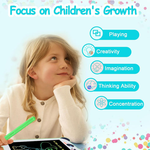 LCD Writing Tablet for Kids,8.5in Dooldle Board Toddler Toys,Colorful Panda Drawing Tablet,Educational Drawing Pad for Children,Birthday Christmas...