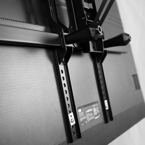 VIVO Vertical VESA Extender Plate Bracket Kit Designed for Low VESA Pattern TV’s, Fits TV Ceiling Mounts, 2 Brackets, Black, MOUNT-AD165...