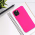kwmobile Case Compatible with Apple iPhone 12 / iPhone 12 Pro Case - Slim Protective TPU Silicone Phone Cover - Neon Pink...