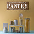 Pantry Sign Wall Decor Farmhouse Pantry Sign Wooden Rustic Retro Hanging Wooden Art Printed Decor for Home Room Holiday Decoration, 16 x 6 Inches(...