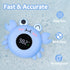 Baby Bath Thermometer Tub Water Temperature Thermometer for Bathtub Crab Newborn Baby Safety Floating Tub Toy Gift for Toddlers, Girls, Boys, Infa...