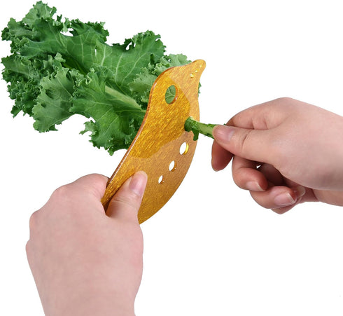 Herb Stripper - Kale Leaf Separator Herb Stripping Tool For Kale, Chard, Collard Greens, Mint, Beets, Celery, Dill, Lettuce, Thyme, Basil, Rosemar...
