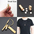 3 Air-Tight EDC Accessory Case, Pill Fob Capsule Keychain, Waterproof Match Case Battery Holder, Outdoor Survival Storage Metal Container Dry Box....