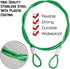 DanziX 4 Pack Safety Stainless Steel Tethers, Colorful Coated Lanyards for All GoPro Hero Series and Other Camera Devices,0.08 inch Diameter Cable...