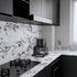 Marble Contact Paper for Countertops Cover -118''x15.7'' Peel and Stick Wallpaper - Removable Self Adhesive Thick Granite Vinyl Film Roll, Calacat...