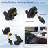 SUPERNIGHT Wireless Car Charger, 15W Qi Fast Charging Auto Clamping Phone Holder Mount on Air Vent & Dashboard for iPhone Samsung Huawei Oneplus, ...