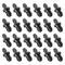 100pcs Drip Irrigation Plugs, 1/4 Inch Drip Irrigation Goof Plugs Line Irrigation Tube End Closures for Home Garden Lawn Pipe Supplies...