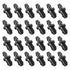 100pcs Drip Irrigation Plugs, 1/4 Inch Drip Irrigation Goof Plugs Line Irrigation Tube End Closures for Home Garden Lawn Pipe Supplies...