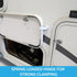 NU-SET | 4RV013 RV Baggage Door Catch | 4 Pack | RV Accessories & Door Hardware (White)...