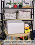 QUEENLALA Rectangular Laundry Hamper/Foldable Nursery Laundry Basket for Organizing/Storage Bin Baskets/Children Toy Office Bedroom/Toy Bin Closet...