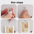 Adhesive Clips, Self Adhesive Clips, Self Adhesive Wall Clips, Self Adhesive Clips are Durable, Self-Adhesive Clips for Posters, Photos, Tapestrie...