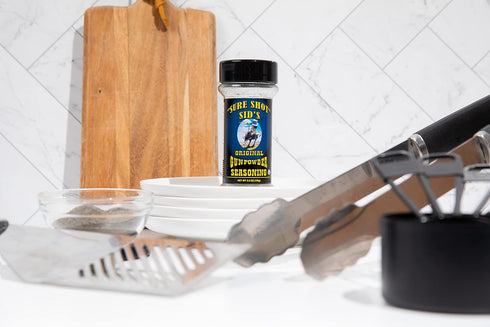 Sure Shot Sid’s Gunpowder Seasoning - Famous Bbq Rub Powder Grill Seasoning for Beef, Steak Meat, All-Purpose Seasoning Blend Dry Rub for Grilling...