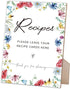 Leave Your Recipe Cards Here, Wedding Party Signs, for Wedding Decorations, bridal shower decorations, for Bridal Shower, Wedding Reception and Ba...