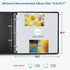 Dunwell Photo Album Refill Pages 12x12, (10 Pack, 4x6 Horizontal) Holds 120 Photos, Clear Plastic 4 x 6 Photo Sleeves for 3 Ring Binder, D-Ring Sc...