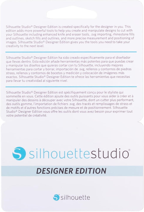 Silhouette Studio Designer Edition Software Card for Scrapbooking...