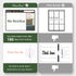 Magnetic Dry Erase Menu Board - 17"x12" Meal Planning Board for Fridge - 6 Extra Fine Point Markers Included - Shipped Flat...