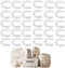 30PCS Disposable Furniture Dust Cover Large Dust Cover Clear Plastic Universal Small Kitchen Appliance Covers Dustproof with Elastic for Small App...