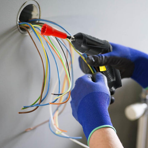 Wire Twisting Tool Wire Twister Wire Connector, Wire Twister Tool for Drill, Wire Stripping and Twisting Tool with 1/4 Chuck, Enhanced Wiring Effi...