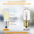 Dimmable E17 LED Bulbs Under Microwave Over Stove Lights, Daylight 6000K 6500K, 40W Incandescent Equivalent, Pack of 2...