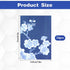 Cyanotype Paper Kit, 24 Pcs Sun Print Paper Kit A5 Solar Drawing Paper Sensitivity Nature Printing Paper for Arts Crafts DIY Project (5.8 x 8.3 In...
