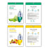 10 Pcs Combo Vital Ampoule Sheet Mask, Korean Facial Skincare Sheet | Simple & Effective Skincare Routine | Moisturization | Wrinkle Care | Bright...