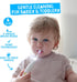 Jack N' Jill Tickle Tooth Sonic Electric Toothbrush with Replacement Head - Gentle Cleaning, Made for Tiny Teeth, LED Inspection Light, for Babies...