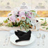 PLOYMONO Black Heavy Duty Polyester Napkins - 17 x 17 Inch Solid Washable Cloth Dinner Napkins - Set of 8 Napkins with Hemmed Edges - Great for We...