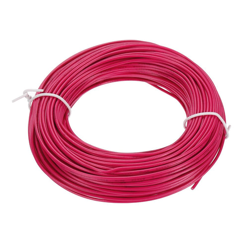 MECCANIXITY 24AWG Wire 24 Gauge Stranded Wire PVC Hookup Wire, Electrical Wire UL1007 Tinned Copper Wire 30m/100ft Red for Internal Connecting Wir...