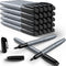 Hethrone Permanent Markers, 28 Count Permanent Markers for Writing Doodling and Marking?Black?...